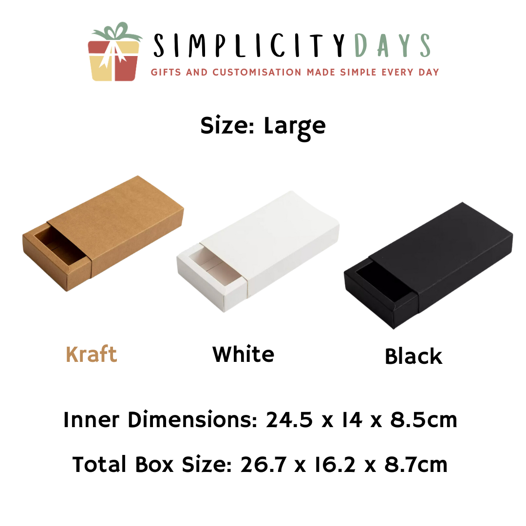 Drawer Gift Box - Opaque Cover - Simplicity Days
