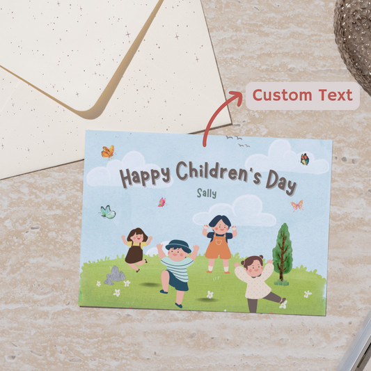 Children's Day Greeting Card - Simplicity Days