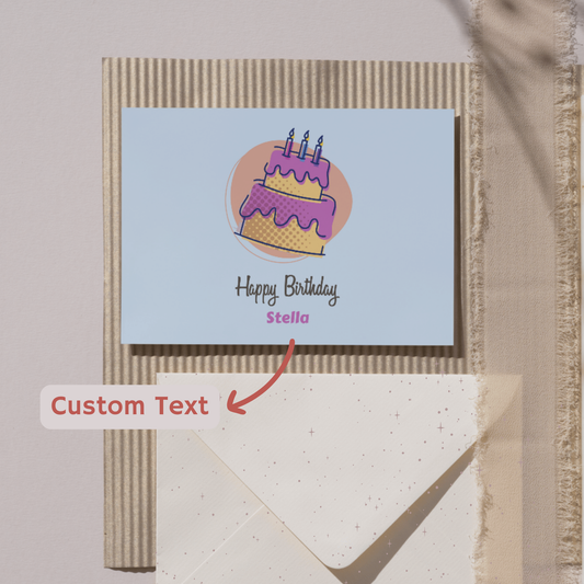 Birthday Greeting Card - Simplicity Days
