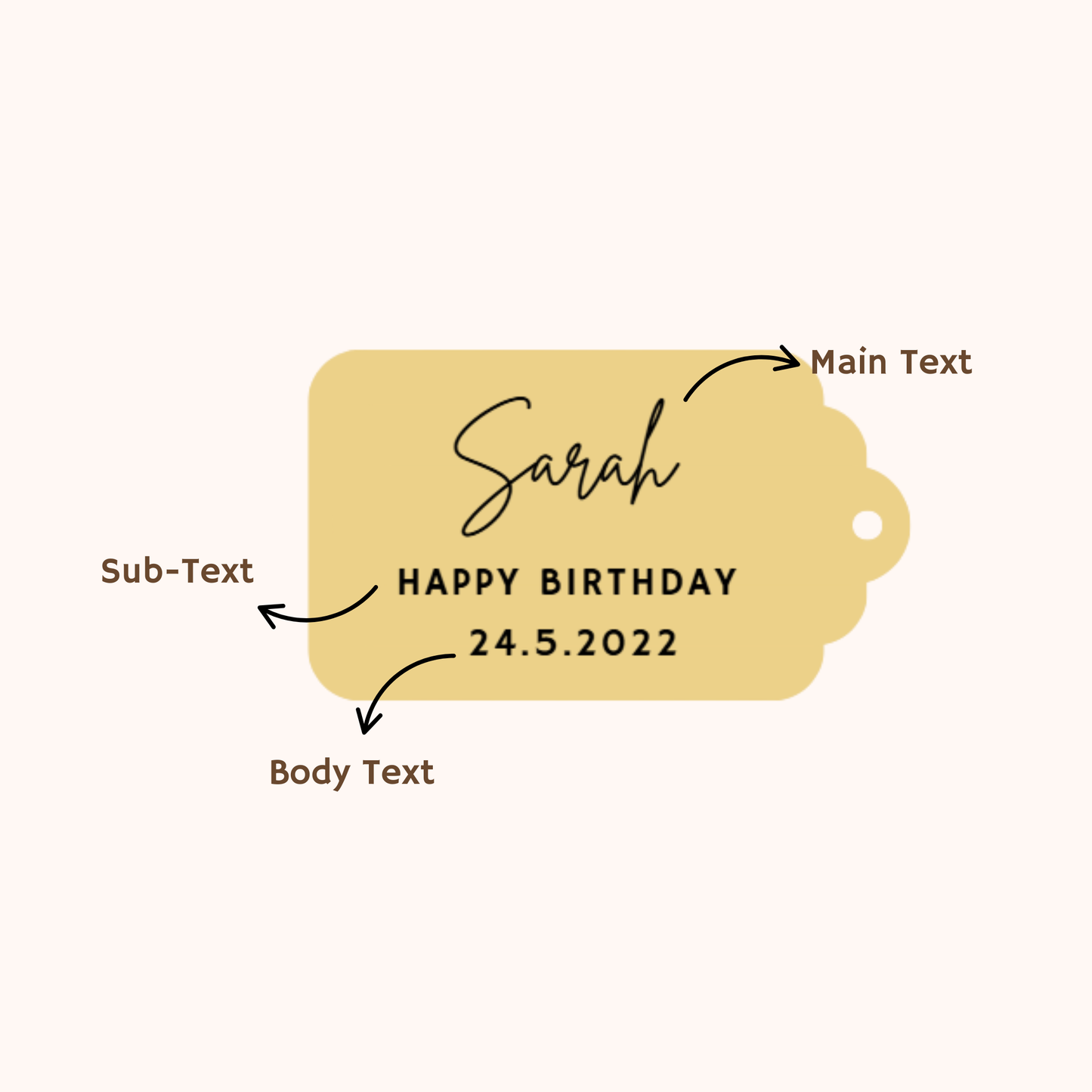 Mirror Keychain - Simplicity Days