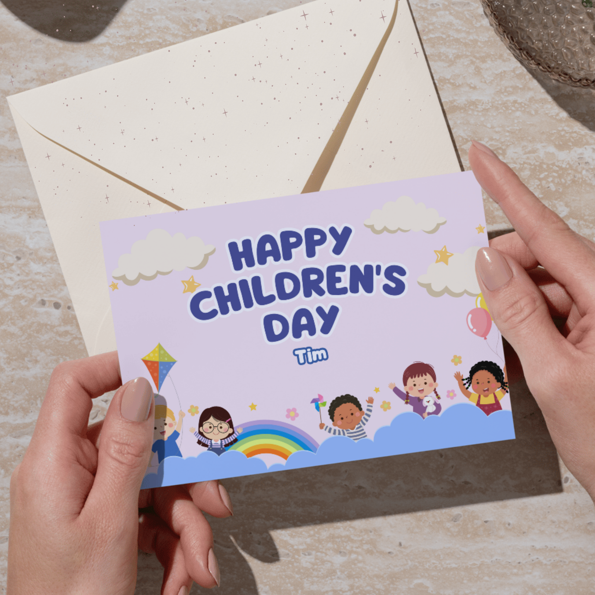 Children's Day Greeting Card - Simplicity Days