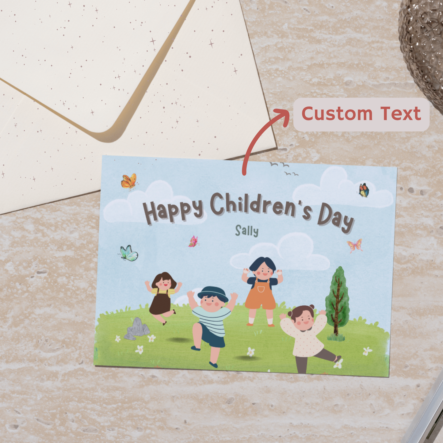 Children's Day Greeting Card - Simplicity Days