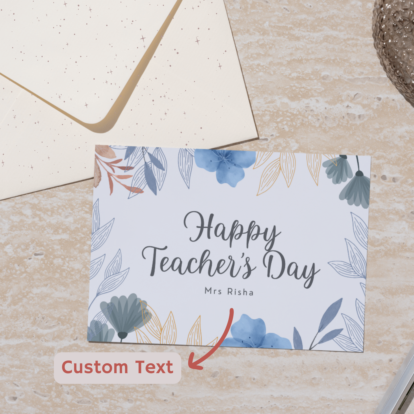 Teacher's Day Greeting Card - Simplicity Days