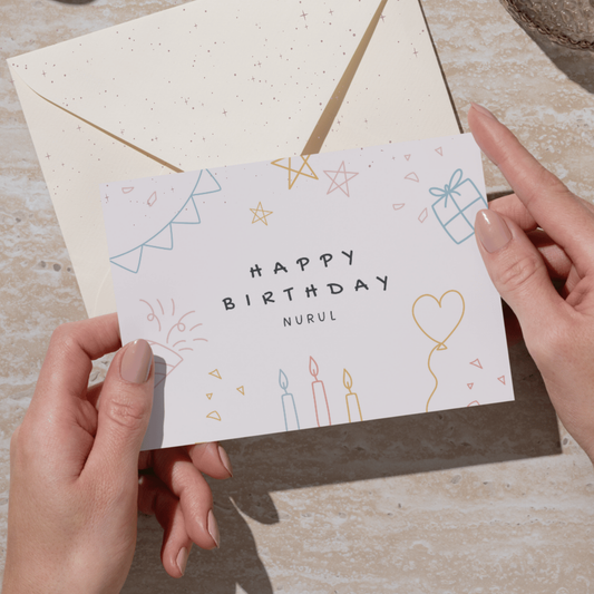 Birthday Greeting Card - Simplicity Days