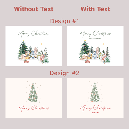 Christmas Greeting Card - Simplicity Days