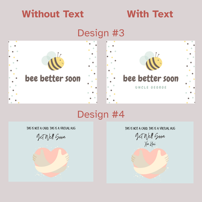 Get Well Soon Greeting Card - Simplicity Days