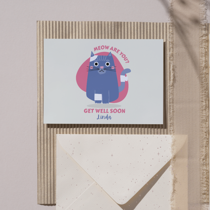 Get Well Soon Greeting Card - Simplicity Days