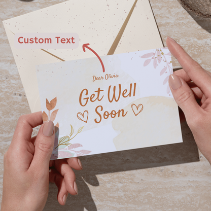 Get Well Soon Greeting Card - Simplicity Days