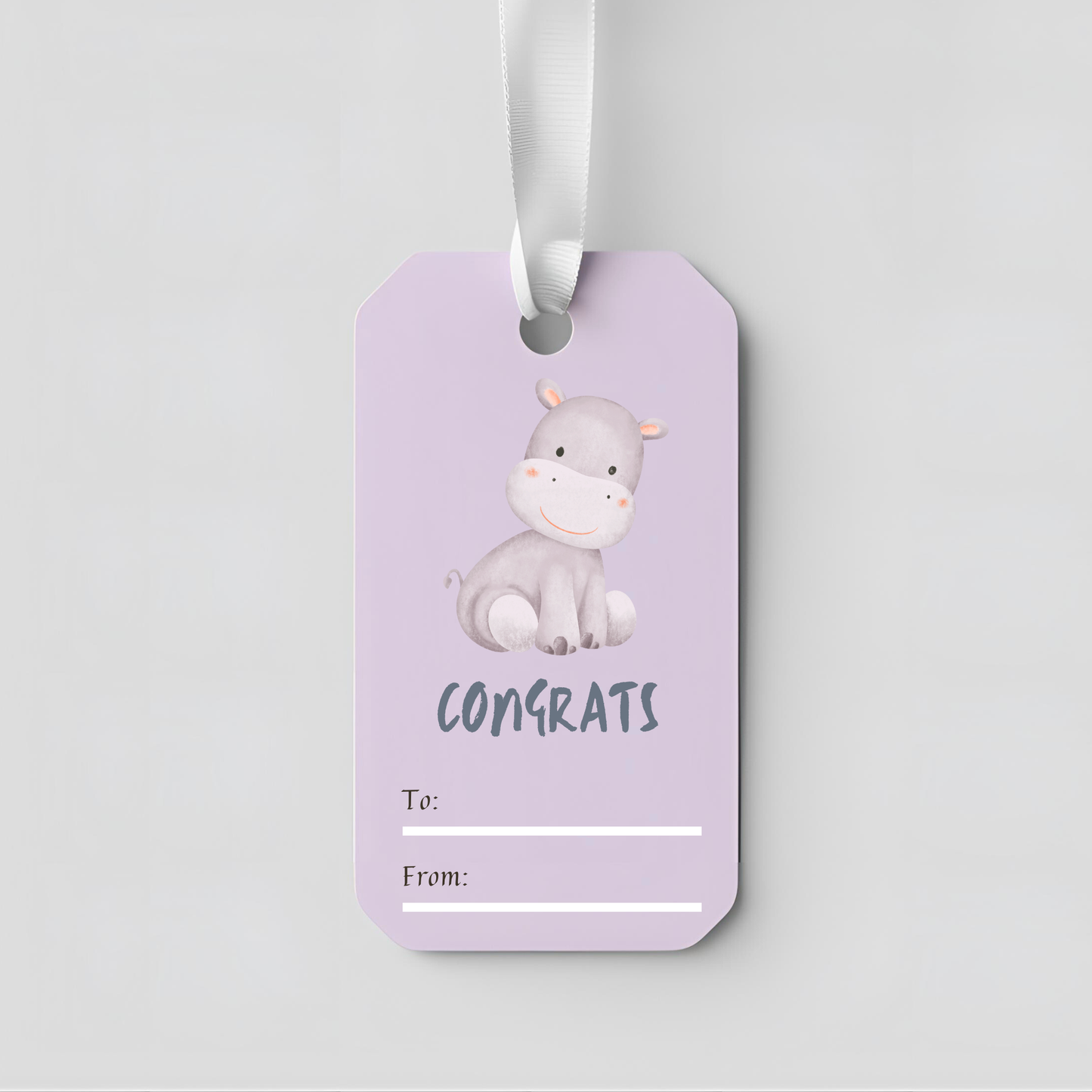 Baby Shower Gift Tag - Simplicity Days