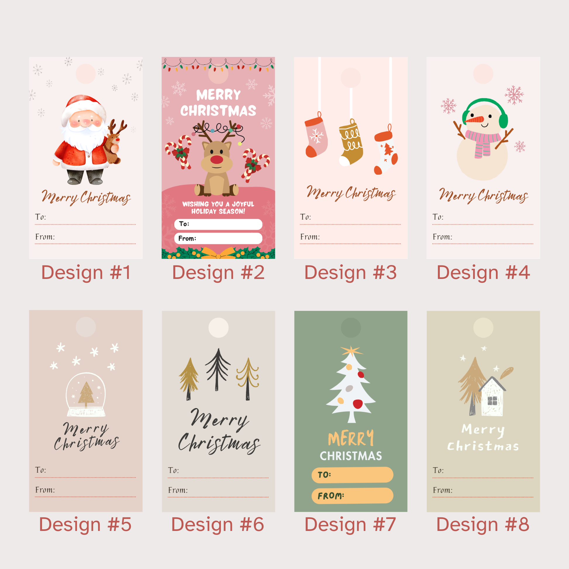 Christmas Gift Tag - Simplicity Days