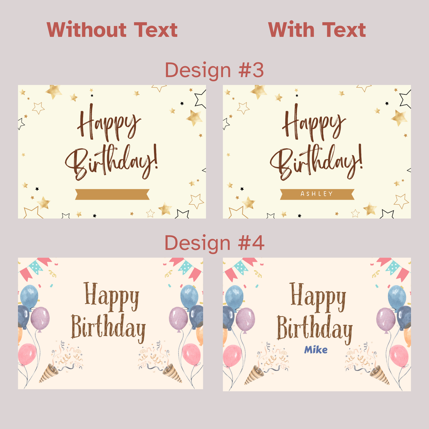 Birthday Greeting Card - Simplicity Days