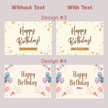 Birthday Greeting Card - Simplicity Days