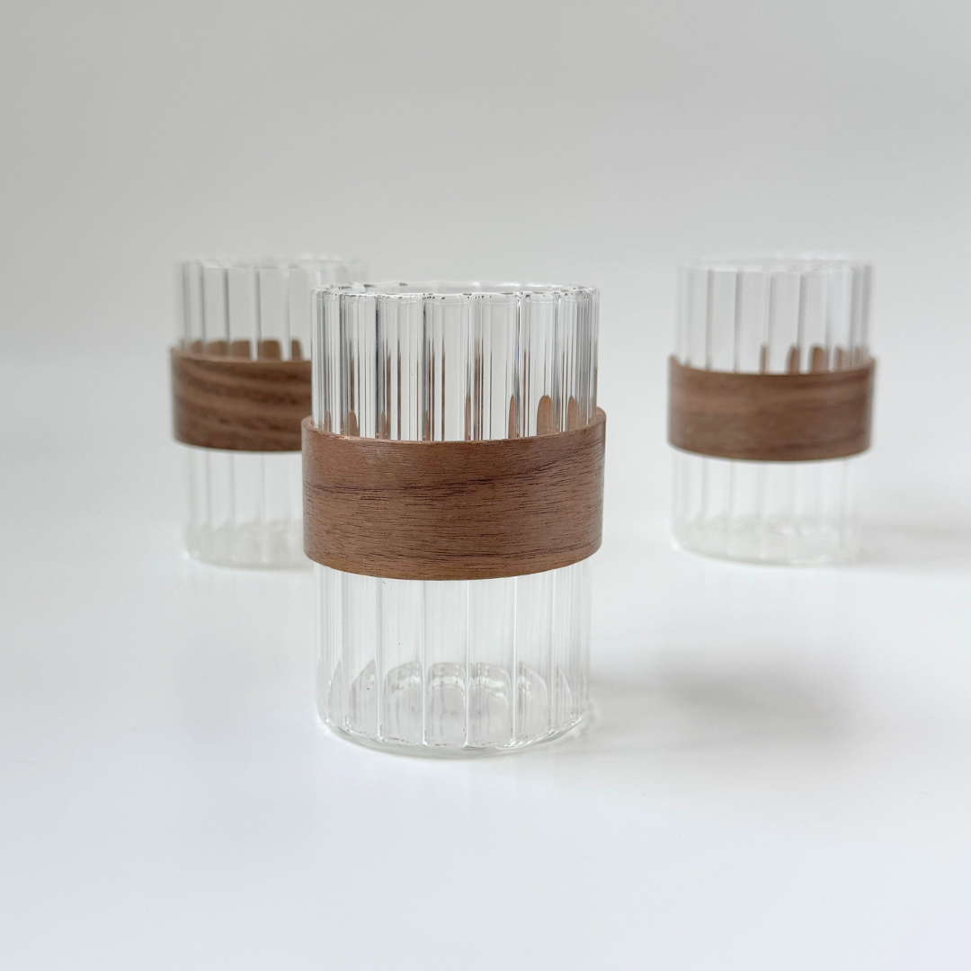 Fluted Glass Cup - Simplicity Days