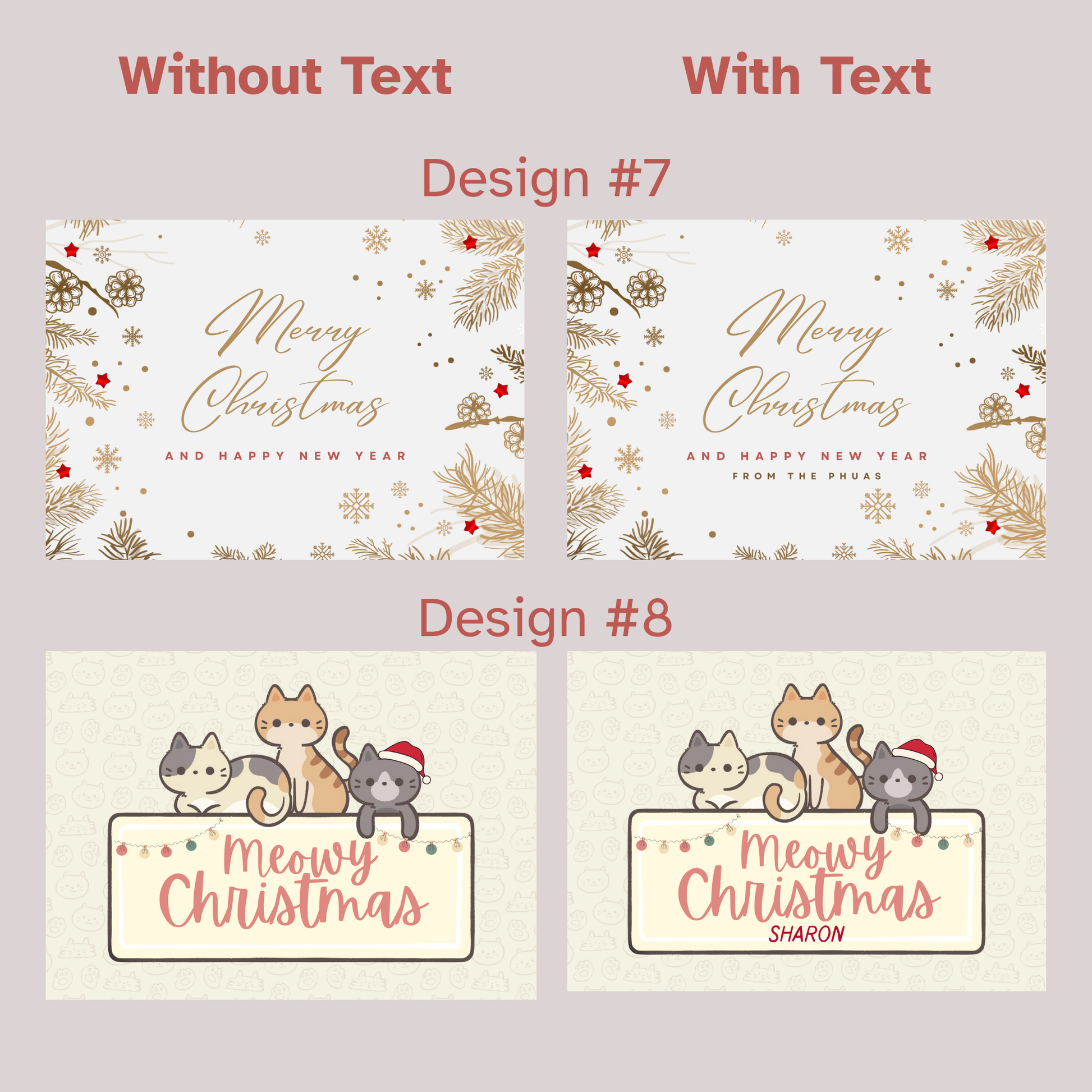 Christmas Greeting Card - Simplicity Days