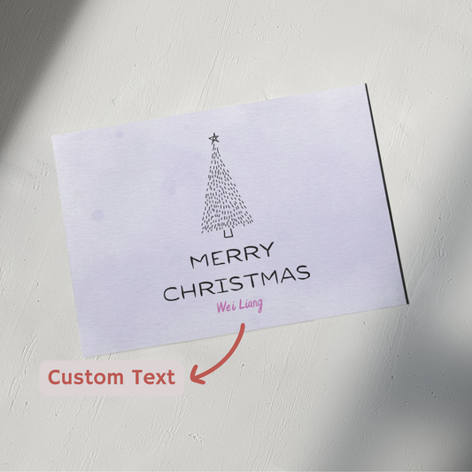 Christmas Greeting Card - Simplicity Days