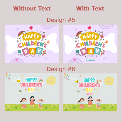Children's Day Greeting Card - Simplicity Days