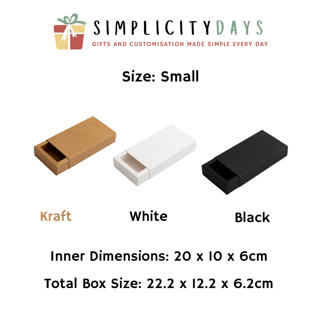 Drawer Gift Box - Opaque Cover - Simplicity Days