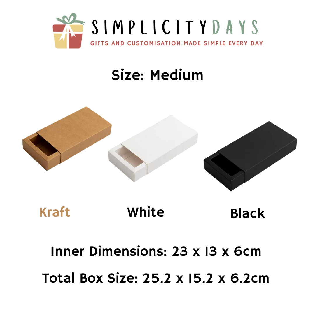 Drawer Gift Box - Opaque Cover - Simplicity Days