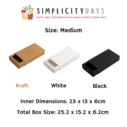 Drawer Gift Box - Opaque Cover - Simplicity Days