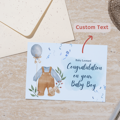 Baby Shower Greeting Card - Simplicity Days