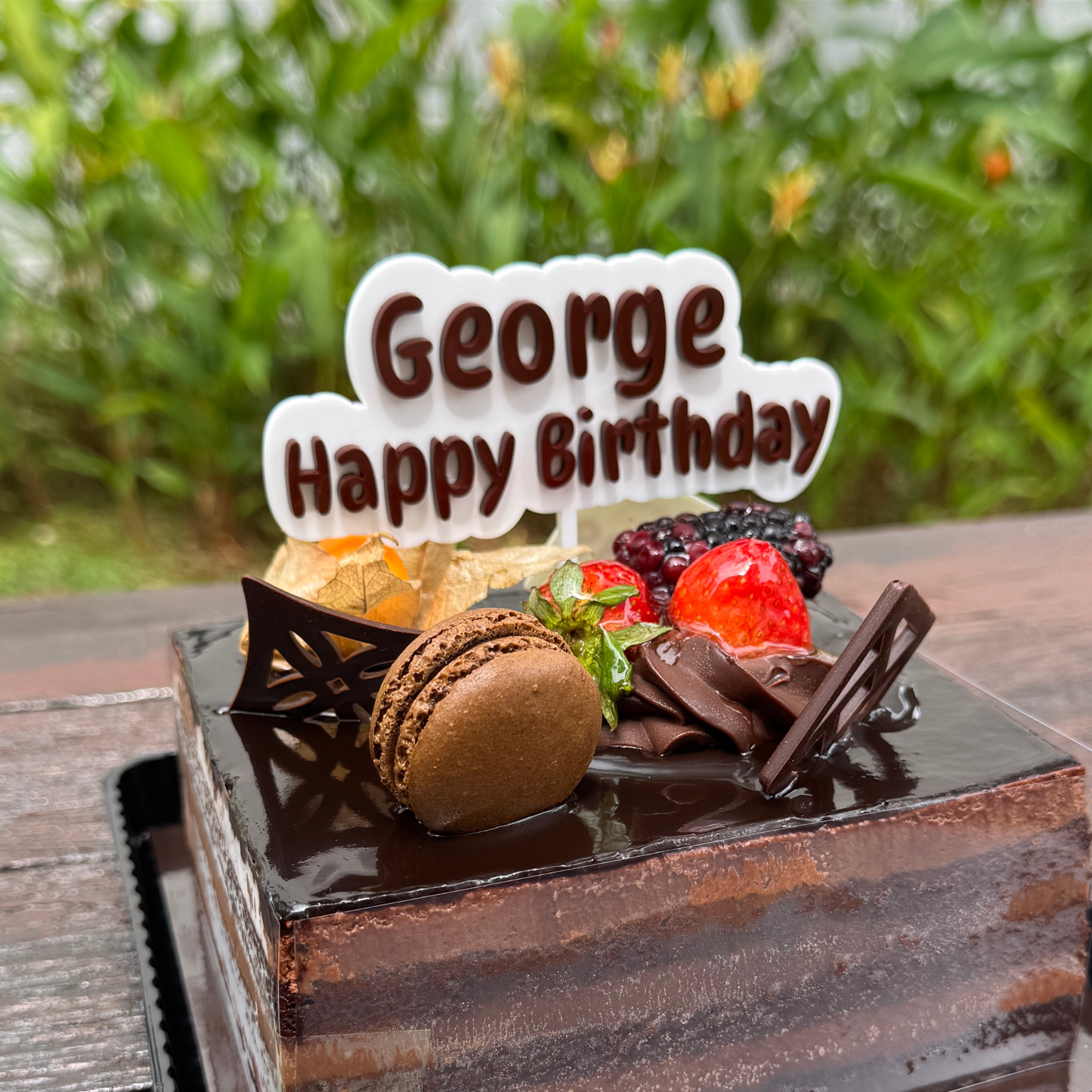 Pop-Up Cake Topper (Custom Text and Font) - Simplicity Days