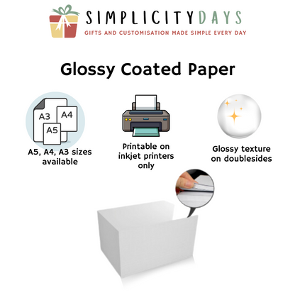 Glossy Coated Paper - Simplicity Days