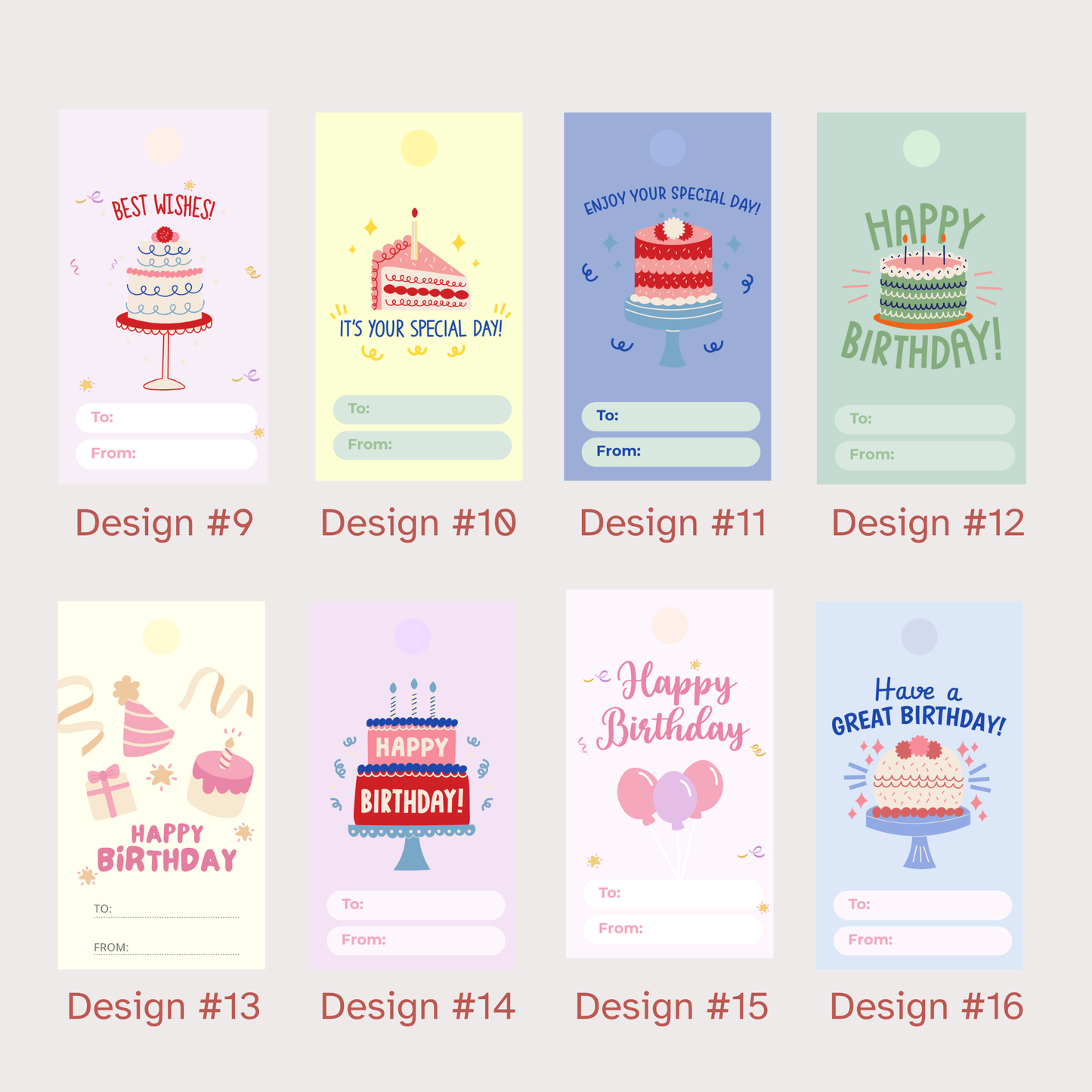 Birthday Gift Tag - Simplicity Days