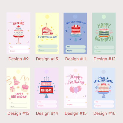 Birthday Gift Tag - Simplicity Days