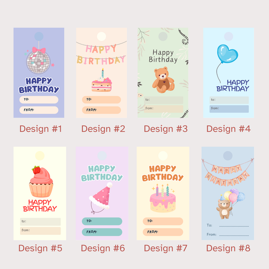 Birthday Gift Tag - Simplicity Days