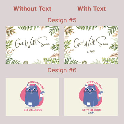 Get Well Soon Greeting Card - Simplicity Days