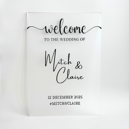 Wedding Signage - Style A