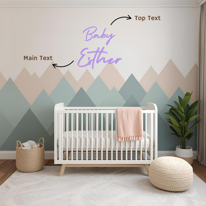 Nursery Name Signage - Simplicity Days