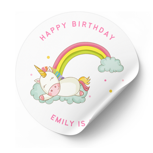 Birthday Stickers - 24pcs - Simplicity Days