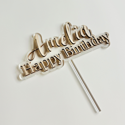 Pop-Up Cake Topper - Simplicity Days