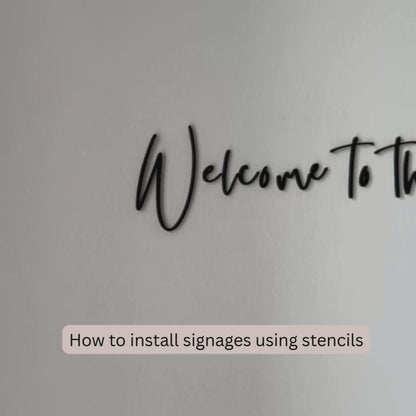 Minimalist Unit Number - Design E