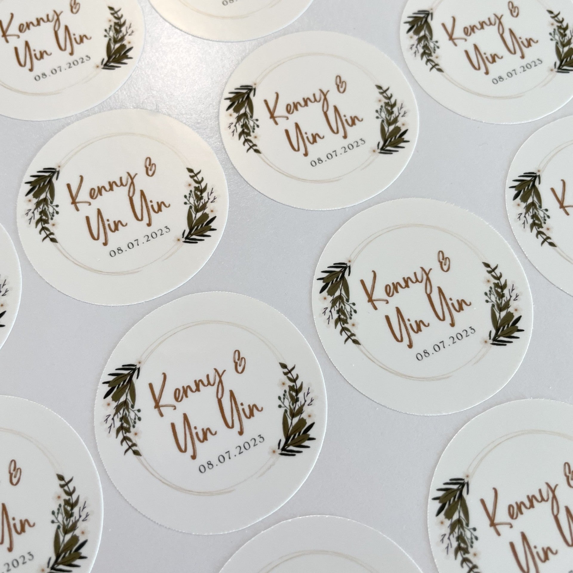 Wedding Stickers - 24pcs - Simplicity Days